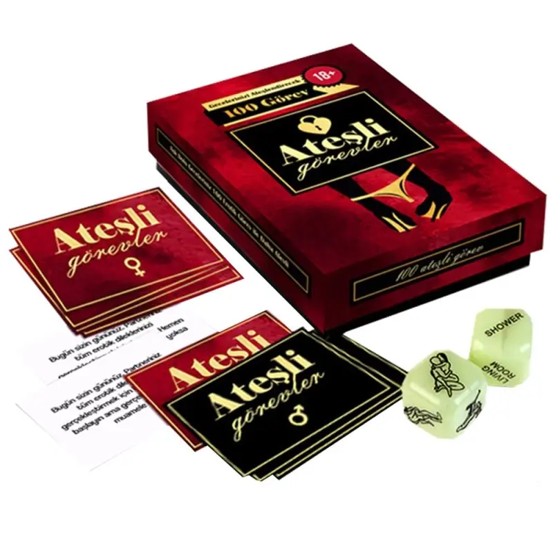 Vişne Erotica Game Ateşli Görevler Oyun Kartı