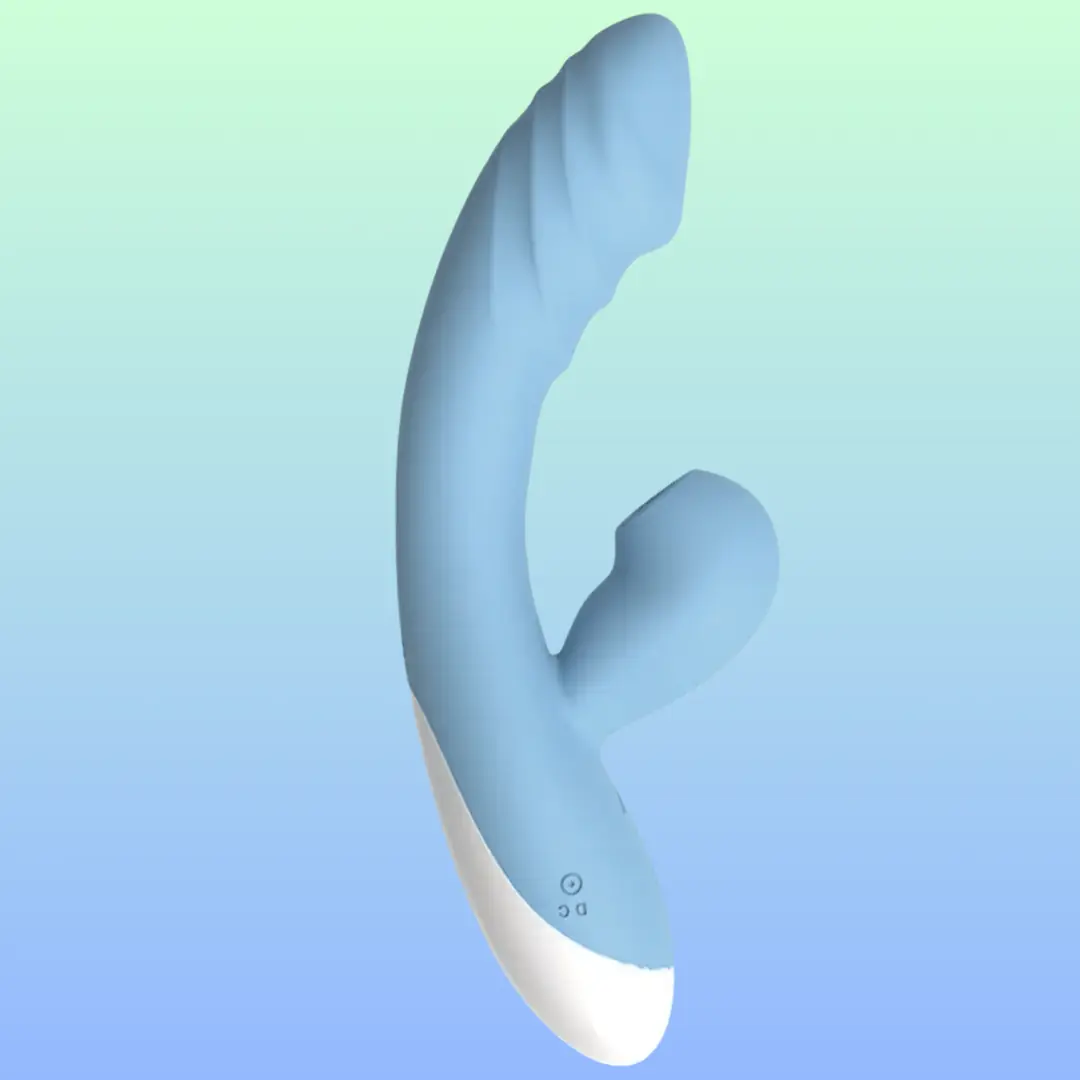 Vişne The Vibe Sucking Emiş Güçlü G-Spot Rabbit Vibratör-Lilac