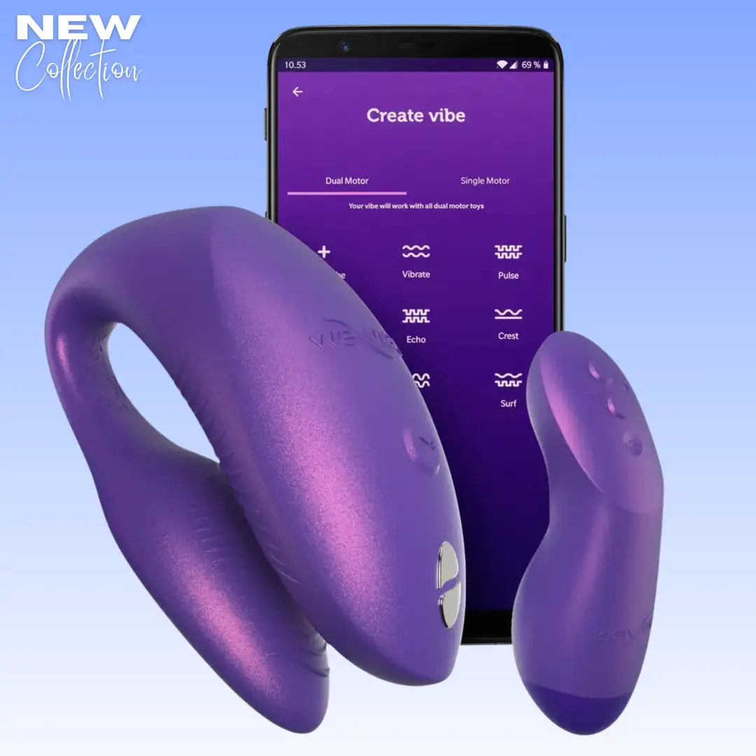 We-Vibe Chorus Pro App-Controlled Couples Vibratör-Purple