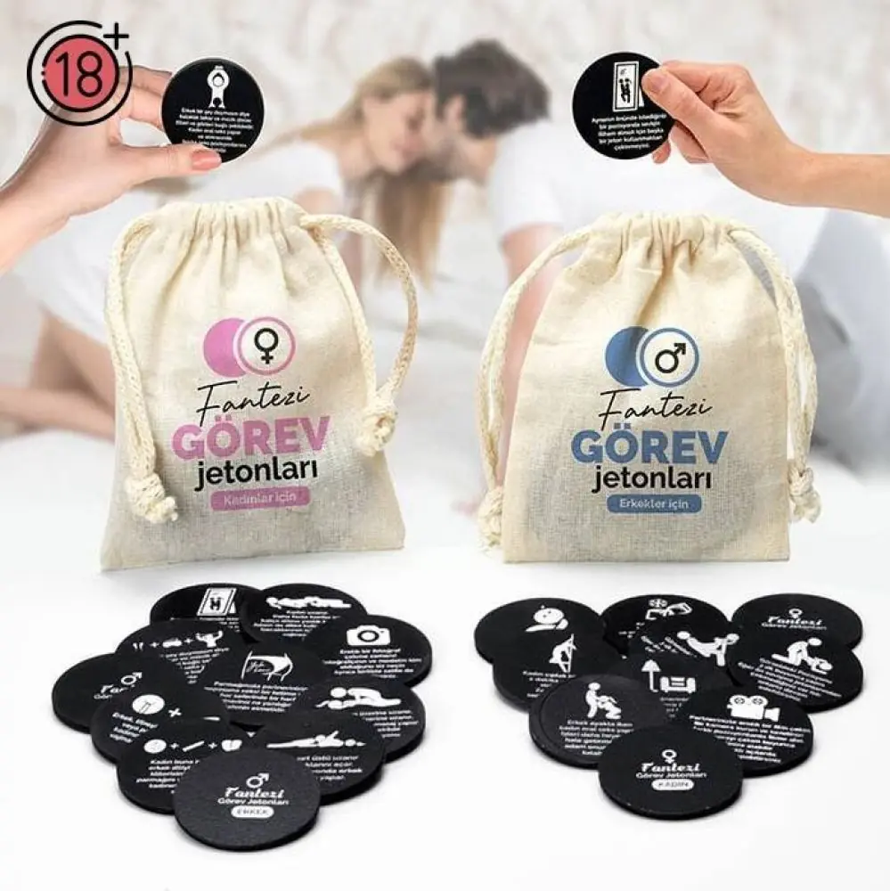 Vişne Erotica Game Kamasutra Çiftlere Özel Görev Jetonları