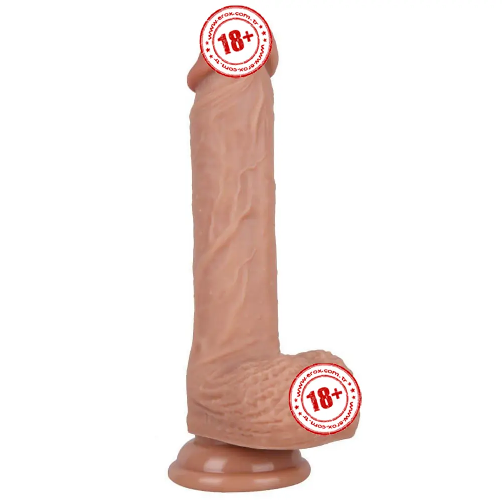 Vişne Best Dick Doğal Doku Ultra Gerçek 20 Cm Realistik Penis