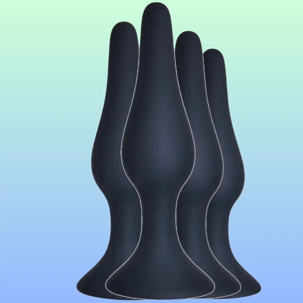Vişne Anal Fantasy Silicone Anal Training Set Anal Alıştırıcı Set