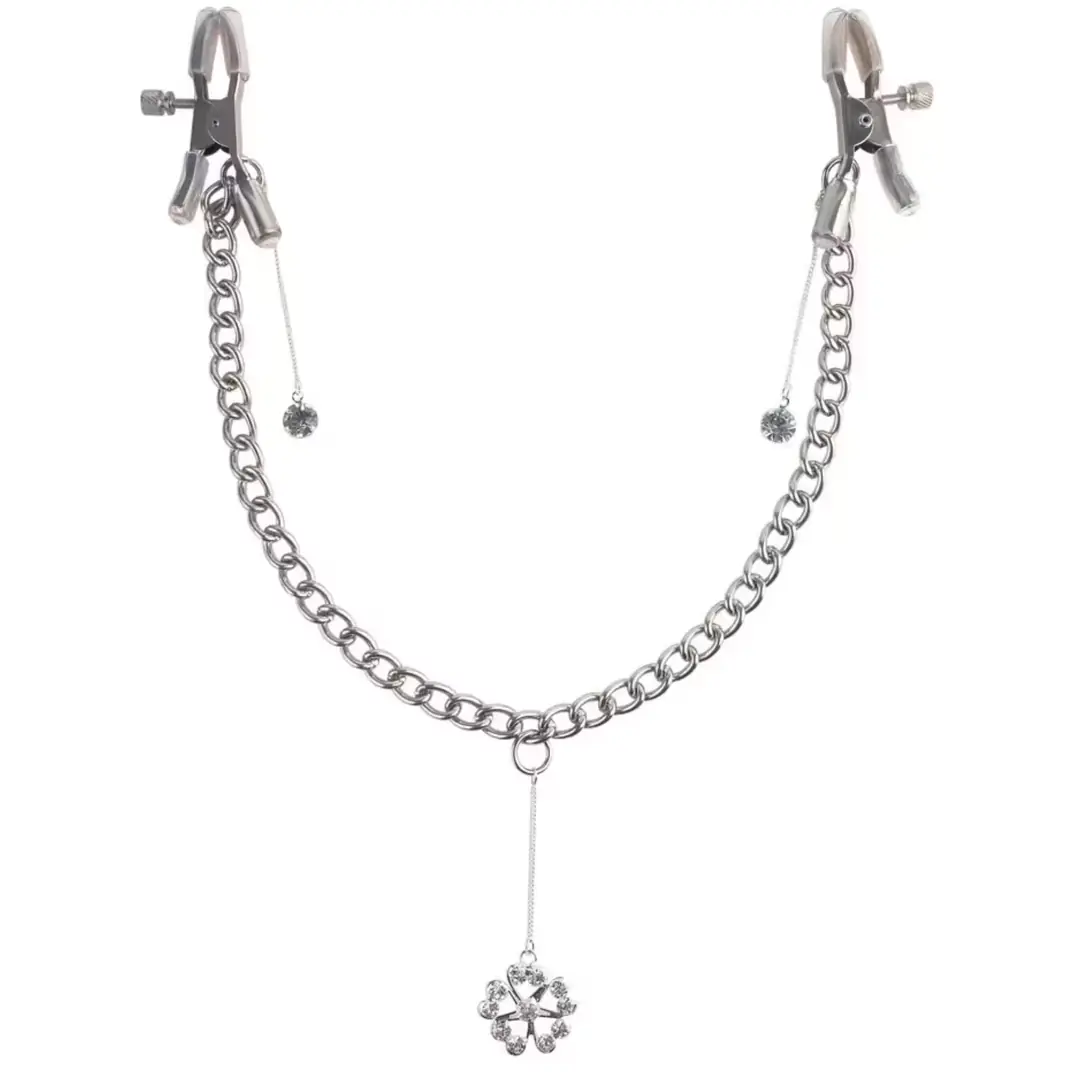Pipedream Fetish Fantasy Series Crystal Nipple Clamps Göğüs Klipsi