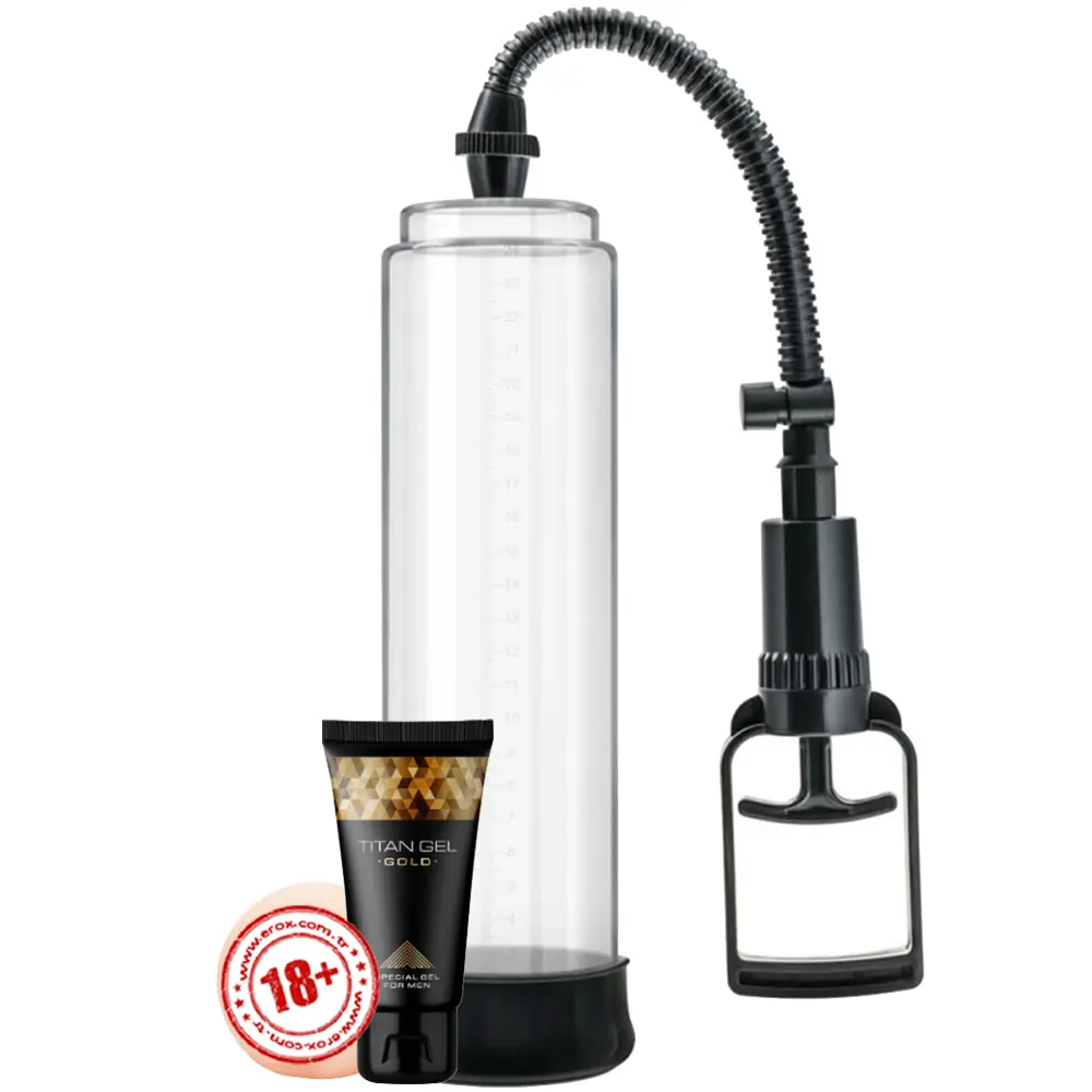 Vişne World Men's Pump Tetik Mekanizmalı Penis Pompası Kampanya Paket