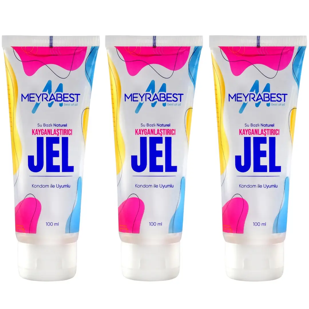 Meyrabest Natural 100 Ml Doğal Kayganlaştırıcı Jel 3lü Paket