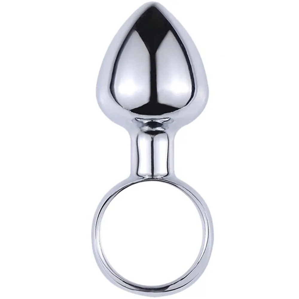 Vişne Finger Small Metal Anal Plug