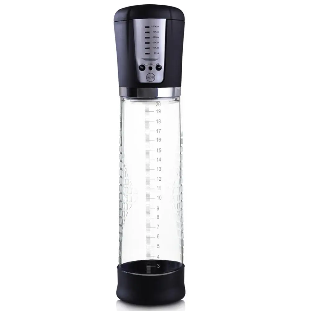 Vişne Canwin Rechargeable Men Penis Pump Otomatik Penis Pompası