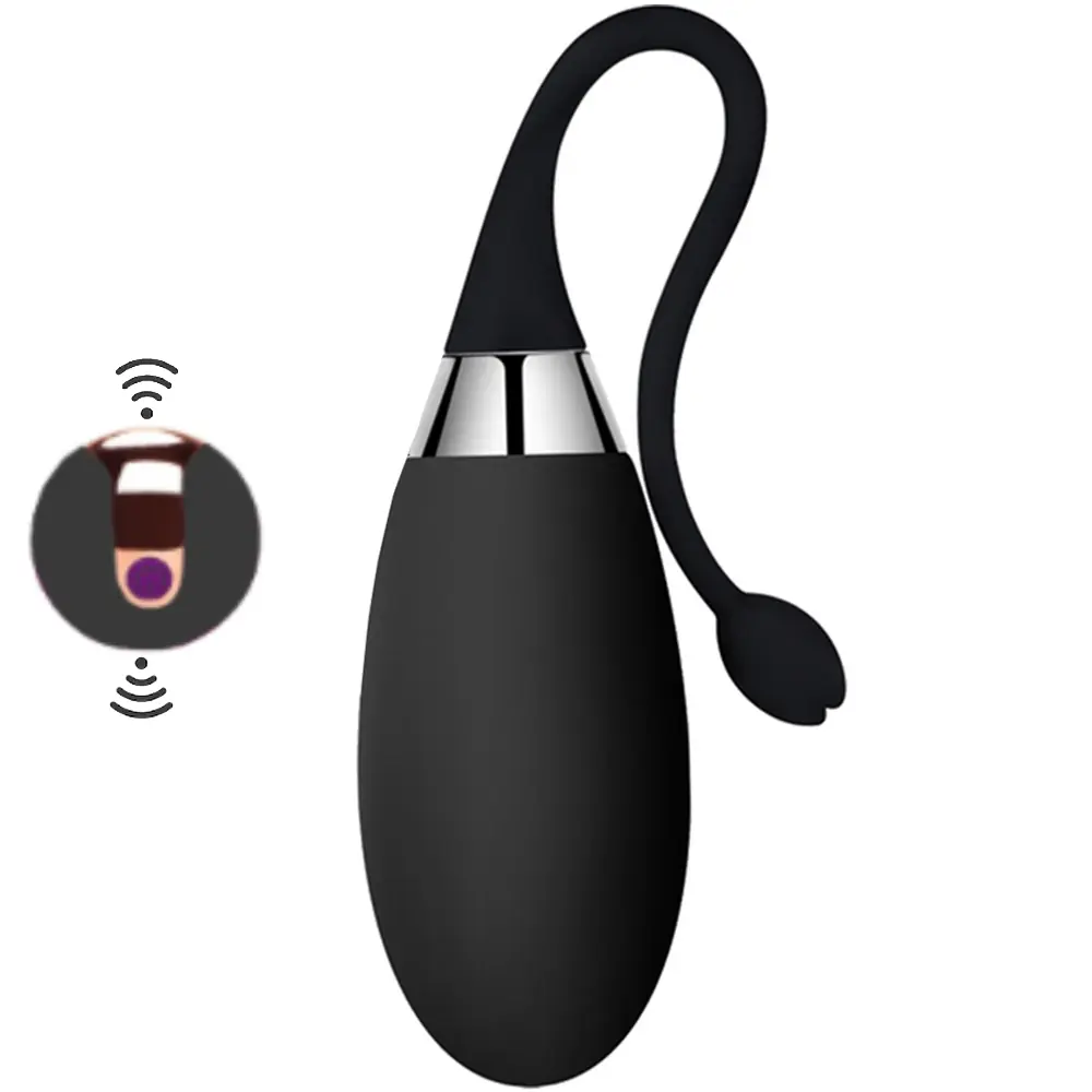 Vişne Private Mini Massager Vibe Giyilebilir Uzaktan Kumandalı Mini Vibratör-Black