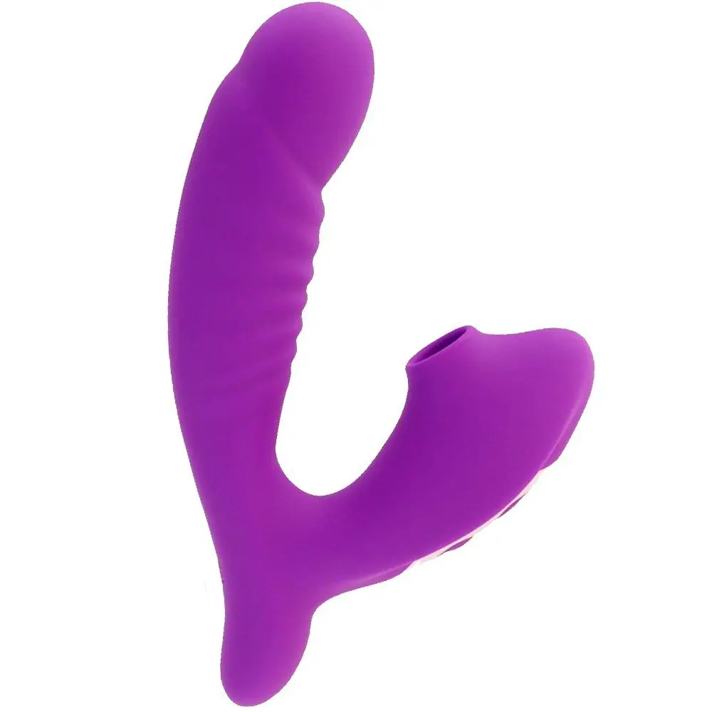Vişne Emiş Güçlü ve G-Stimulant 10 Mod Vibrator Mor