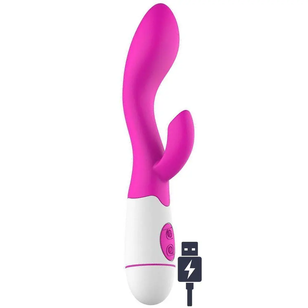 Vişne Mix Vibe Curve 30 Modlu Şarjlı Rabbit Vibratör-Pink