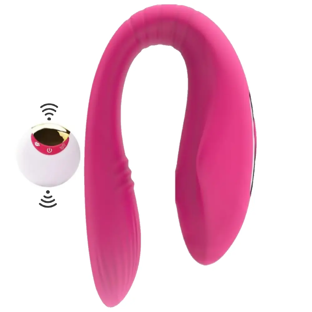 Vişne Wearable Emiş Güçlü Giyilebilir Couples Vibratör