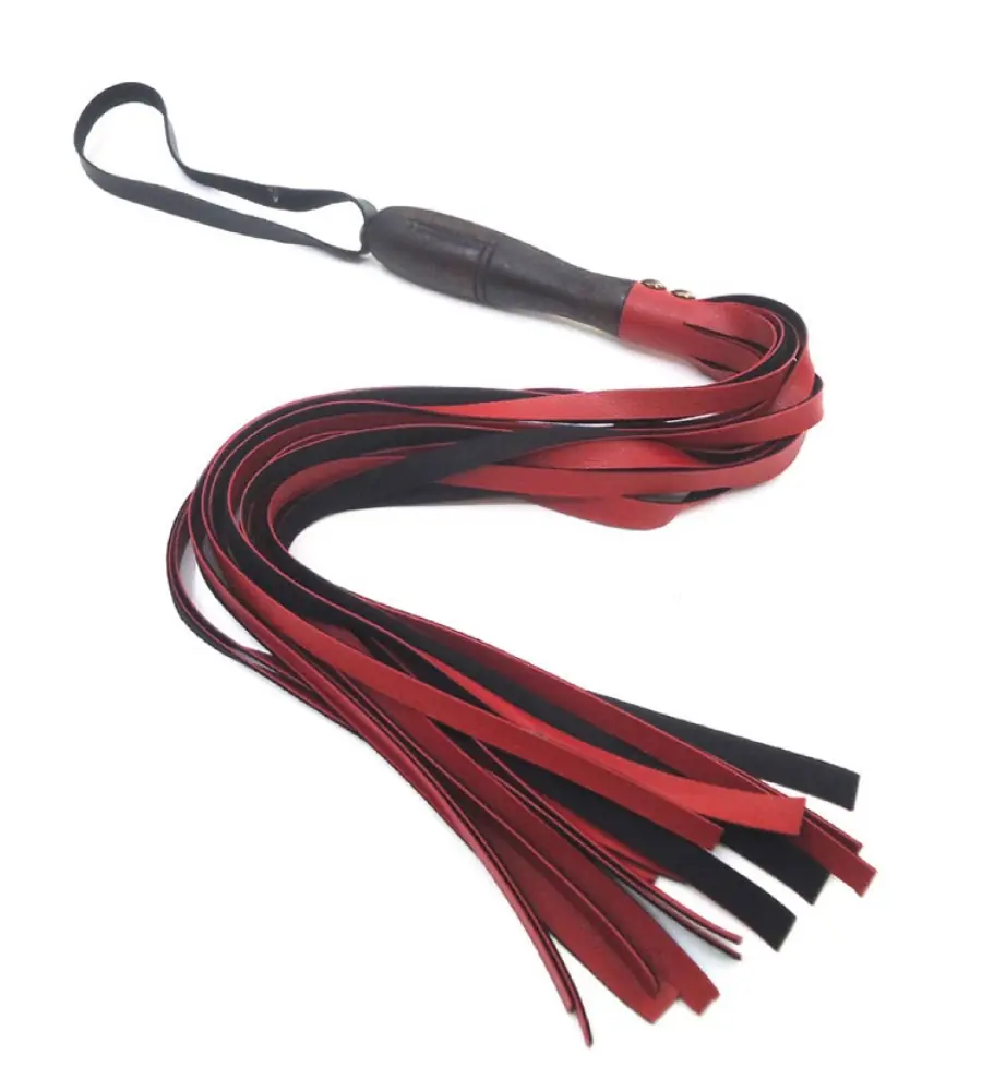 Vişne Fetish Fantasy Series Whip Fetiş Kırbaç-Kırmızı
