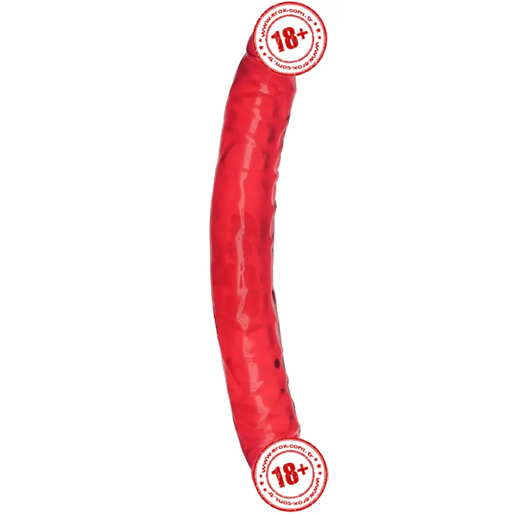 Doc Johnson Crystal Jellies 30 Cm Çift Taraflı Realistik Jel Penis