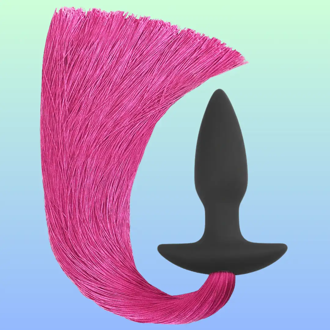 Lovetoy Tailer Red Kuyruklu Silikon Anal Plug