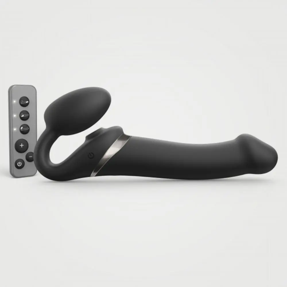 Strap-On Me Multi Orgasm 3 Motorlu Titreşimli Strapless Strapon