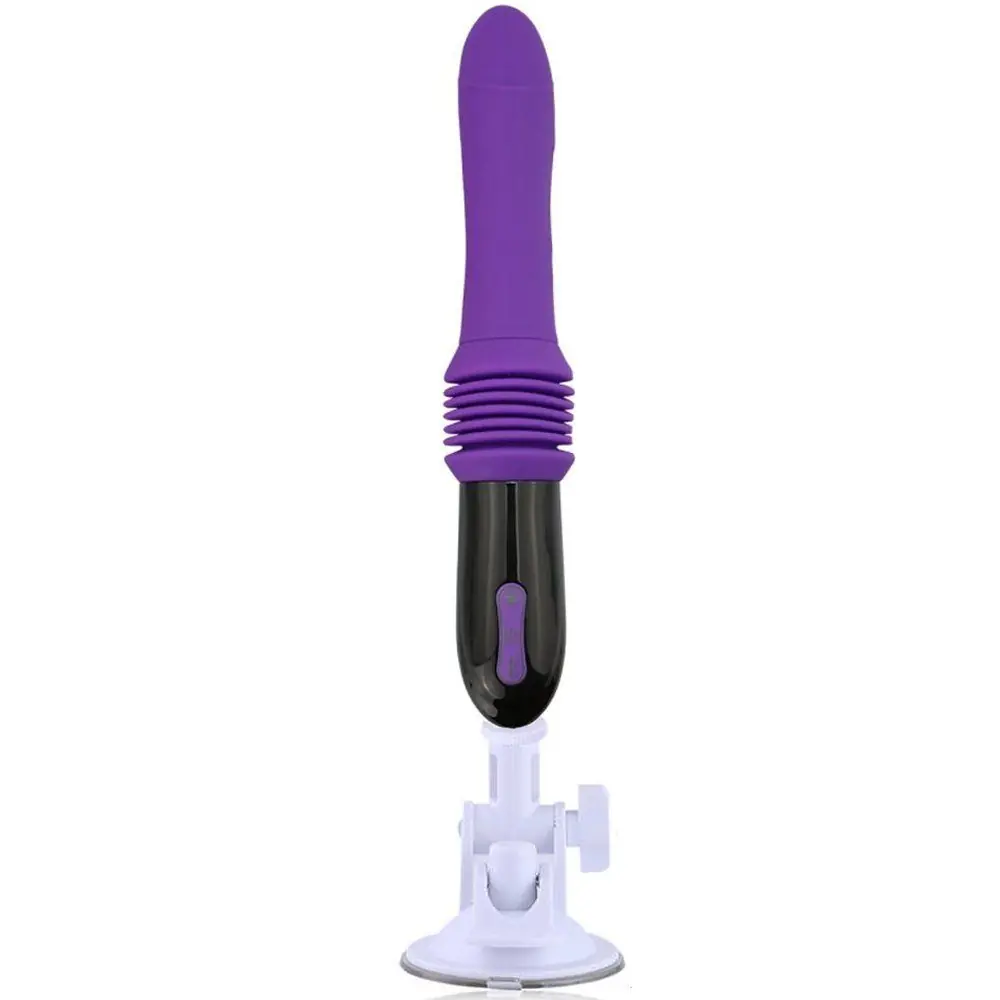 Vişne Vibes Purple Yönü Ayarlanabilir İleri Geri Hareketli Thrusting Vibratör