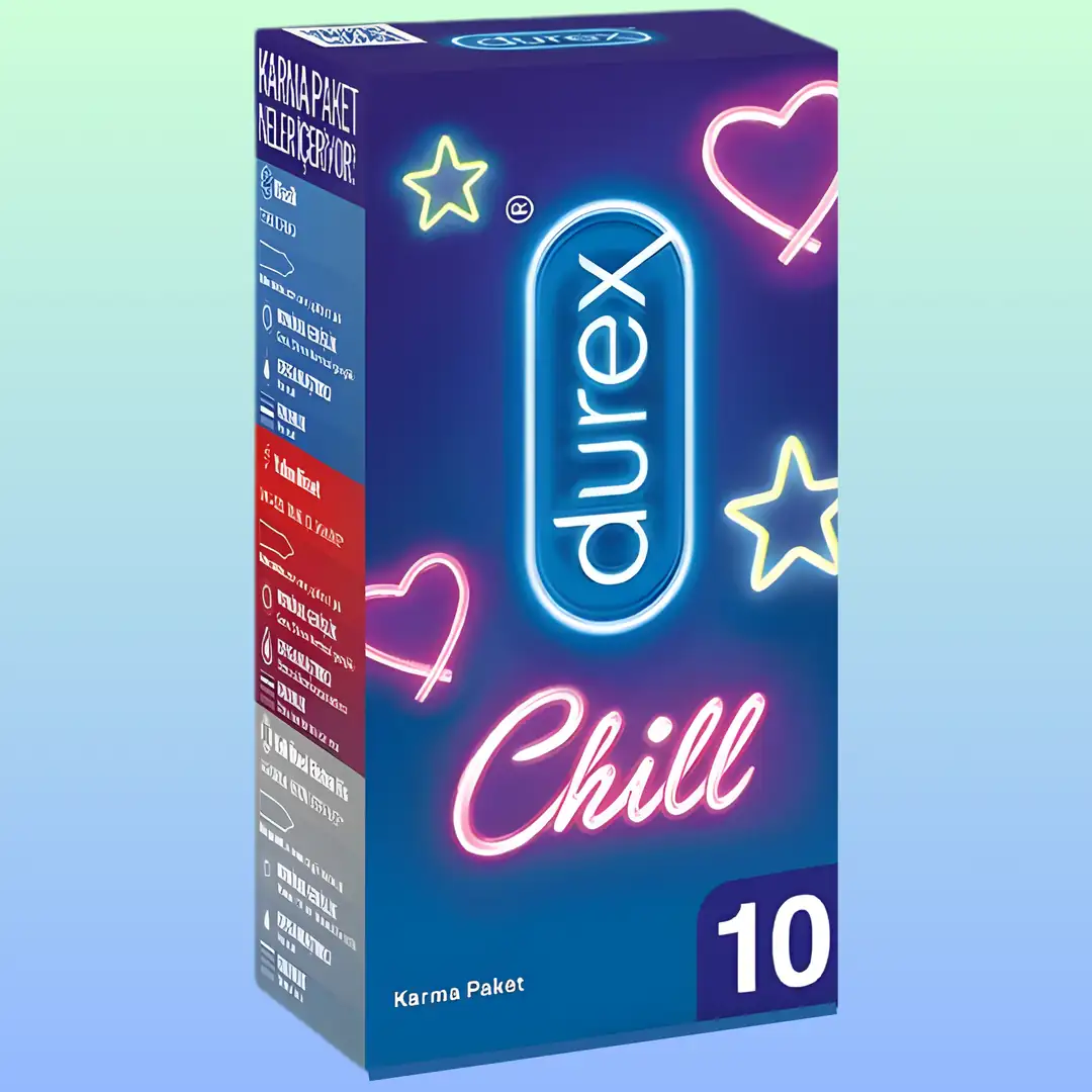 Durex Chill 10'lu Prezervatif Kondom
