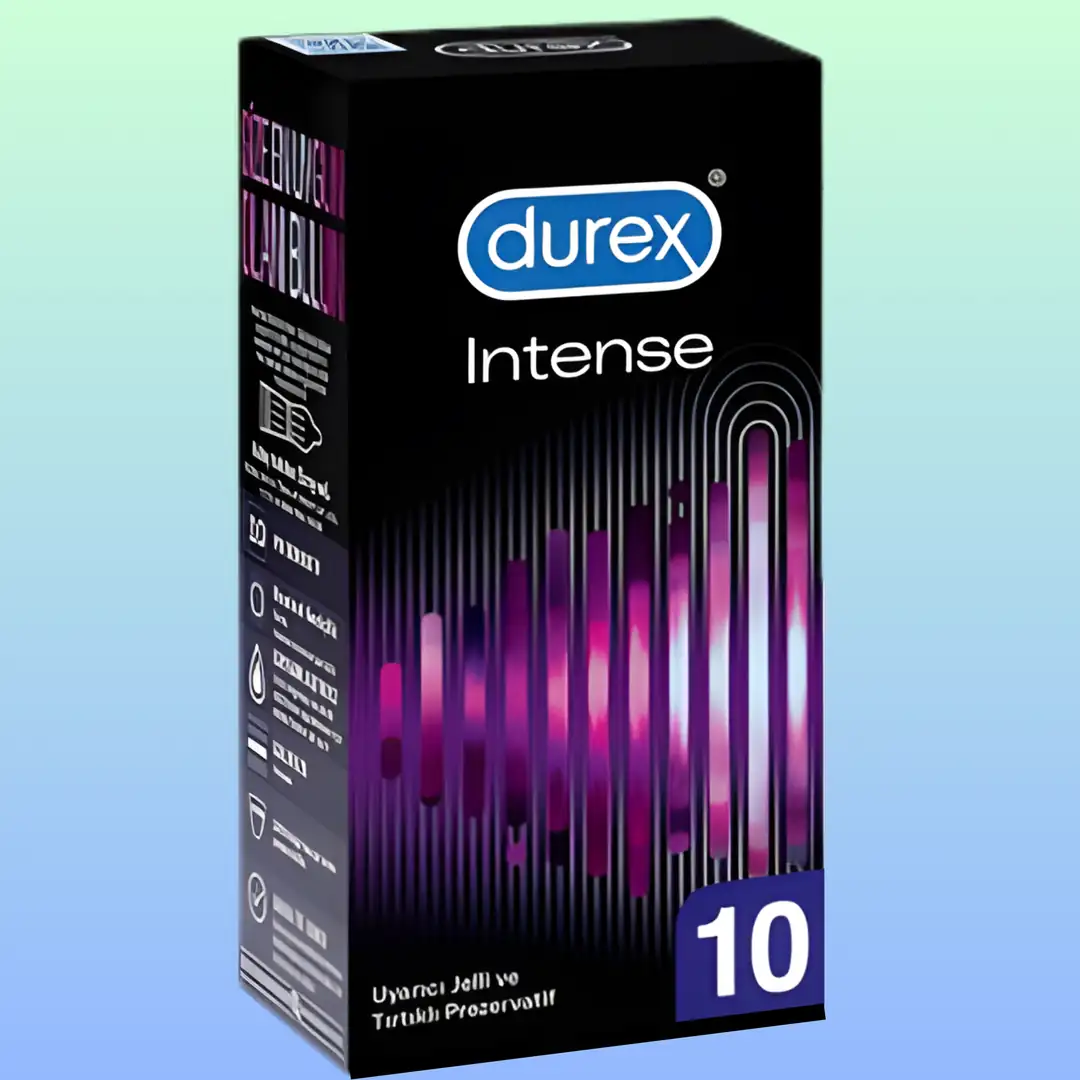 Durex İntense 10'lu Prezervatif Kondom