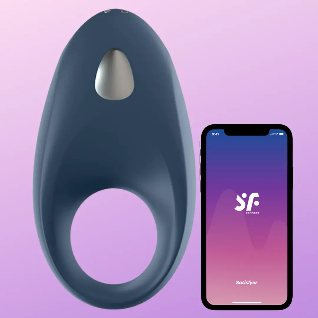 Satisfyer Mighty One Ring Telefon Kontrollü Penis Halkası