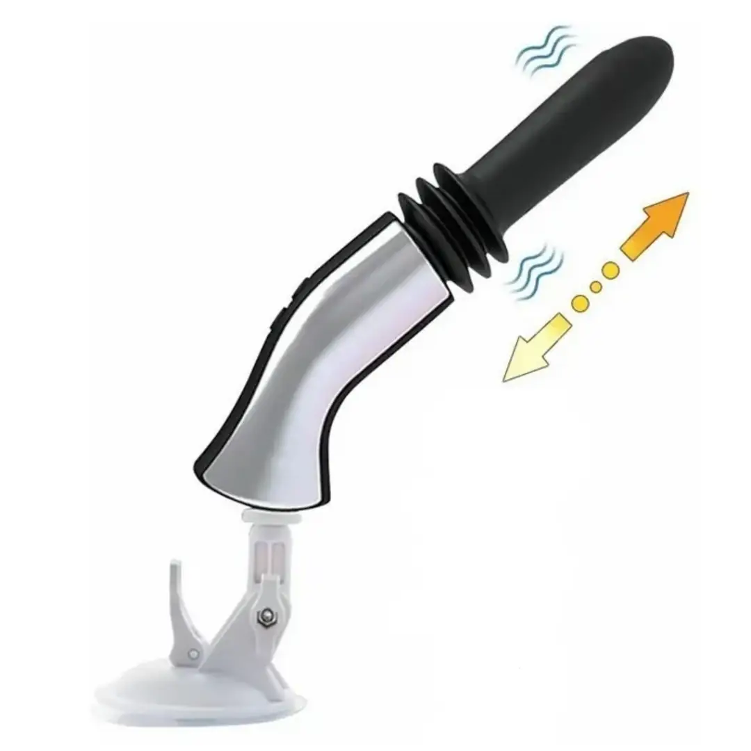 Vişne The Vibe Suction Thrusting İleri Geri Hareketli Vibratör