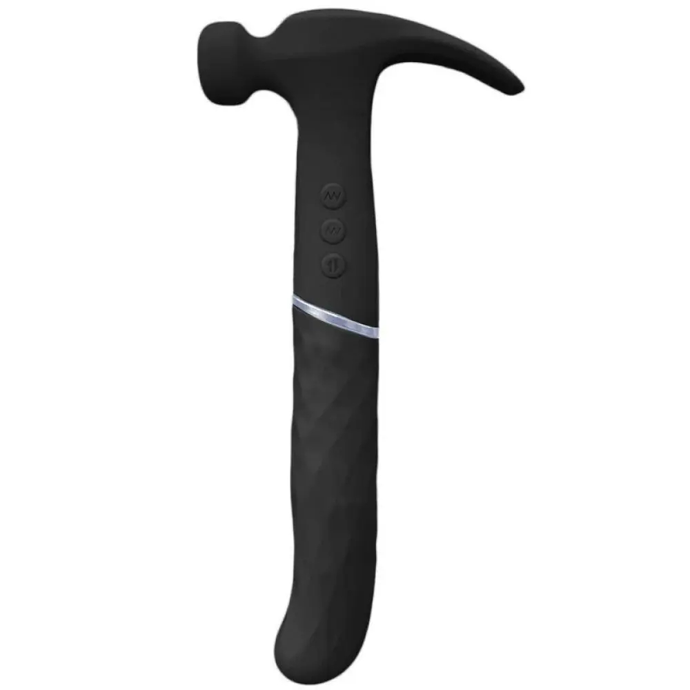 Vişne Hammer Love Black Ultra Güçlü Çekiç Vibratör