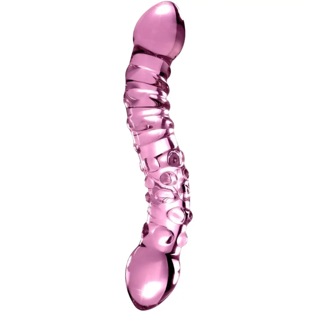Pipedream İcicles No. 55 Hand Blown Glass Massager Cam Anal Plug