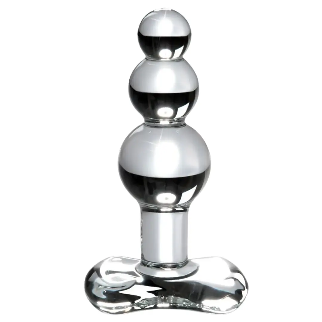 Pipedream İcicles No. 47 Hand Blown Glass Massager Cam Anal Plug