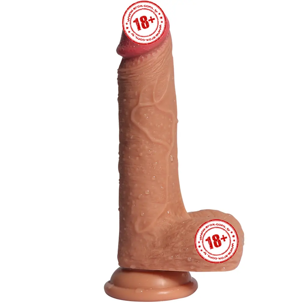 Shequ Dildo Series Little Dean Natural Doku 19.5 Cm Realistik Penis SQ-WBD10007-S