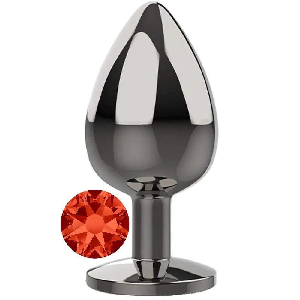 Vişne Red Jewellery Small Lüks Çelik Anal Plug