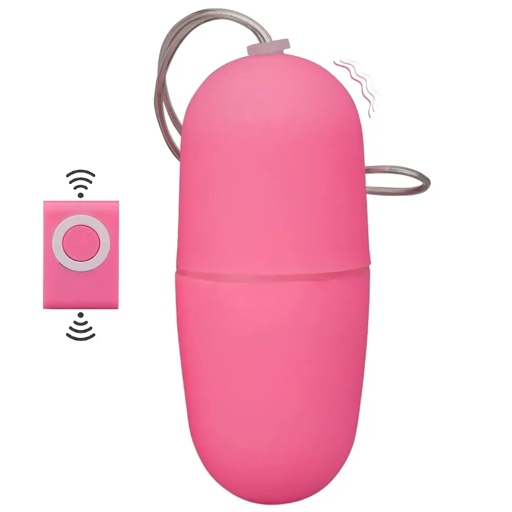 Vişne Exovid 20 Mod Uzaktan Kumandalı Giyilebilir Vibratör-Pink