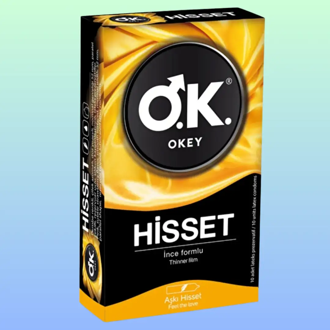 Okey Hisset 10'lu Prezervatif Kondom