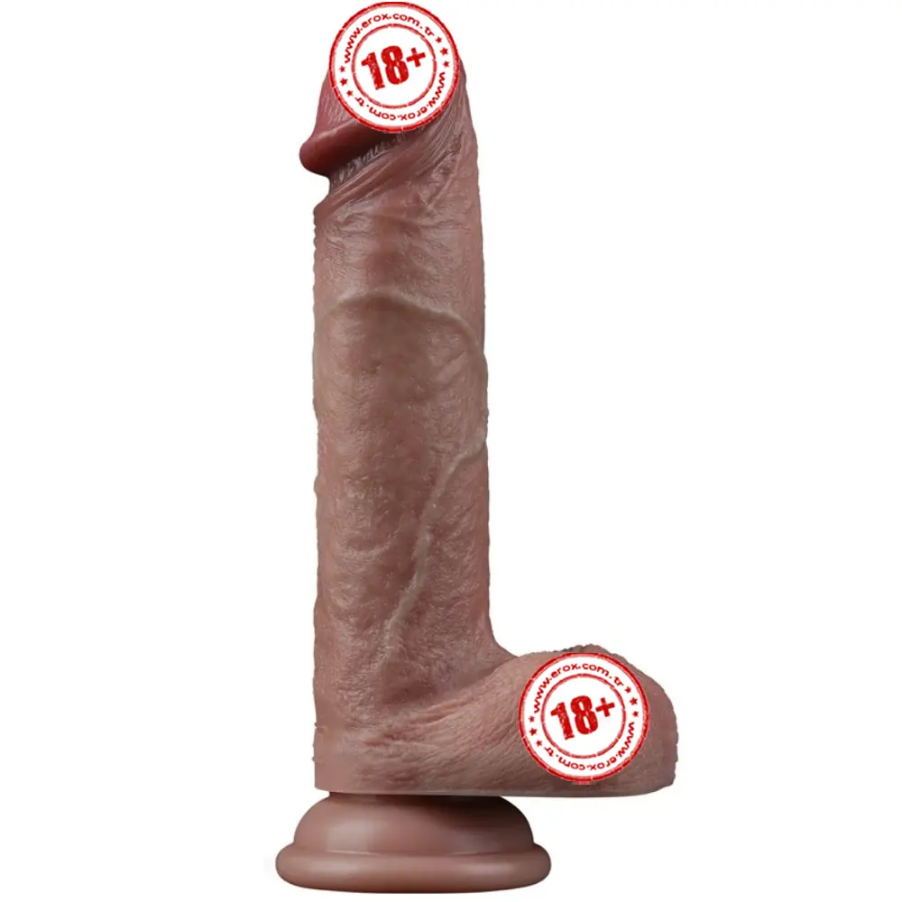 Lovetoy Dual Layered Silicone Cock 19.5 Cm Realistik Penis LV411042