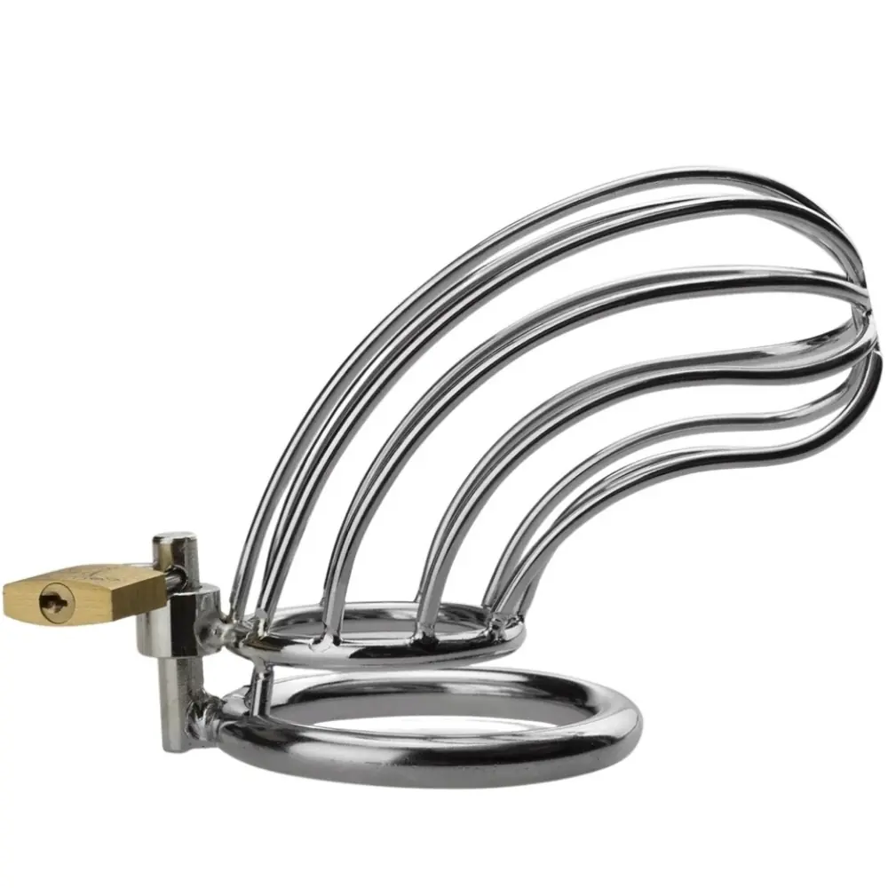 Vişne Dreams Breathable Cage Metal Penis Kilidi 45 Mm