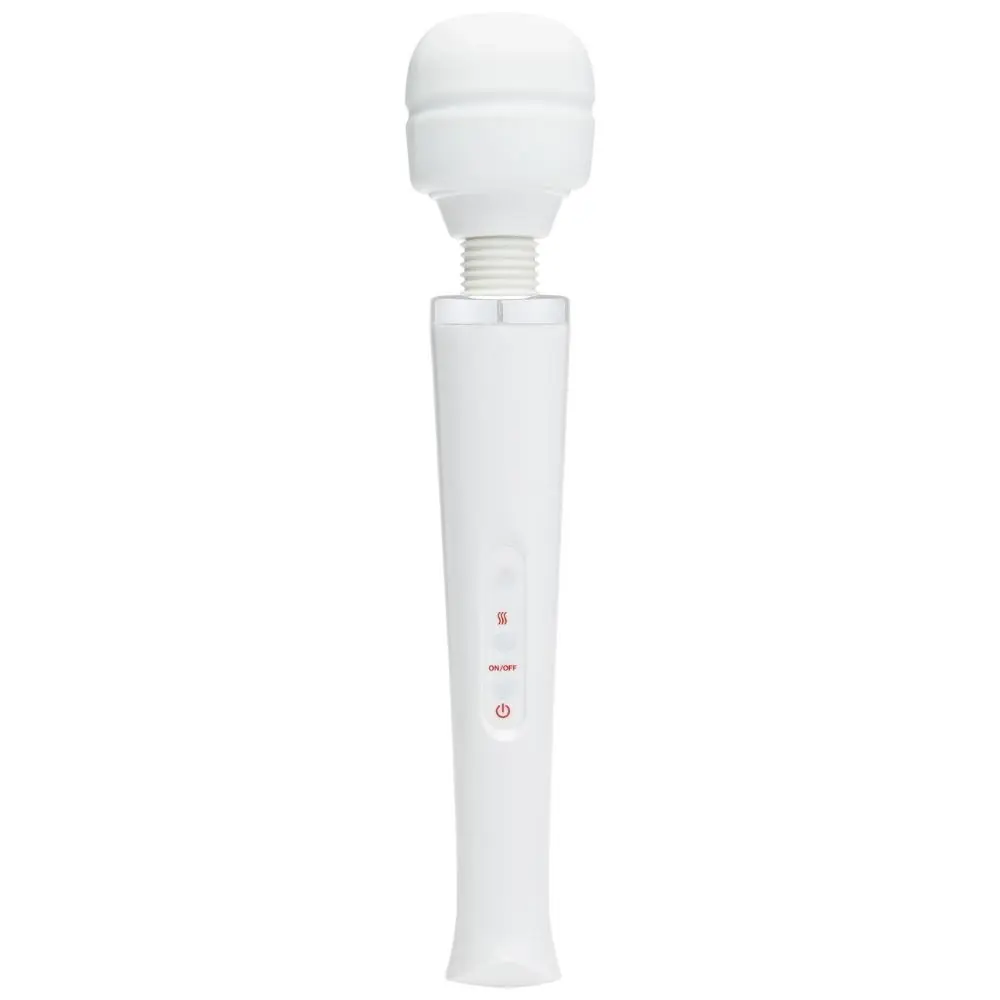Vişne Magic Massager White Profesyonel 10 Modlu Güçlü Masaj Aleti