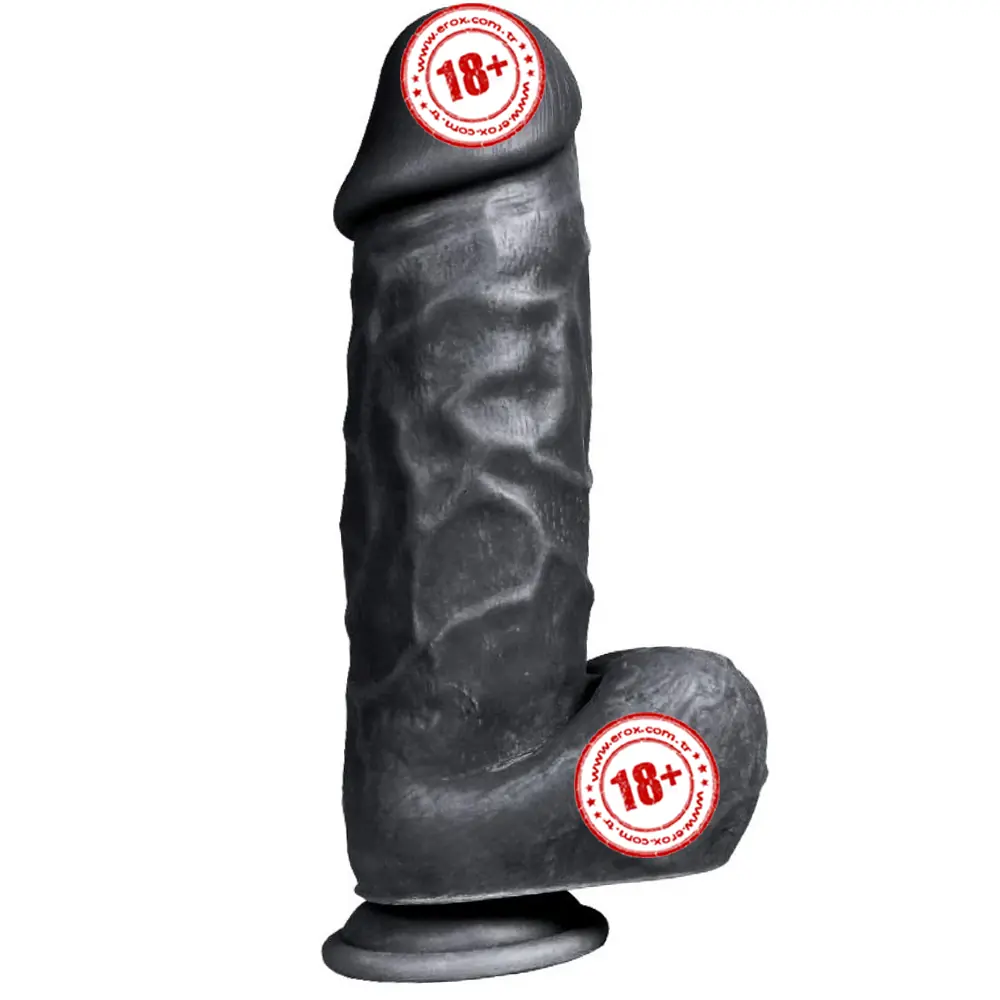 Xise Dildo Series X-Men Flexible Kalın Realistik Penis XS-WBC10011-Black