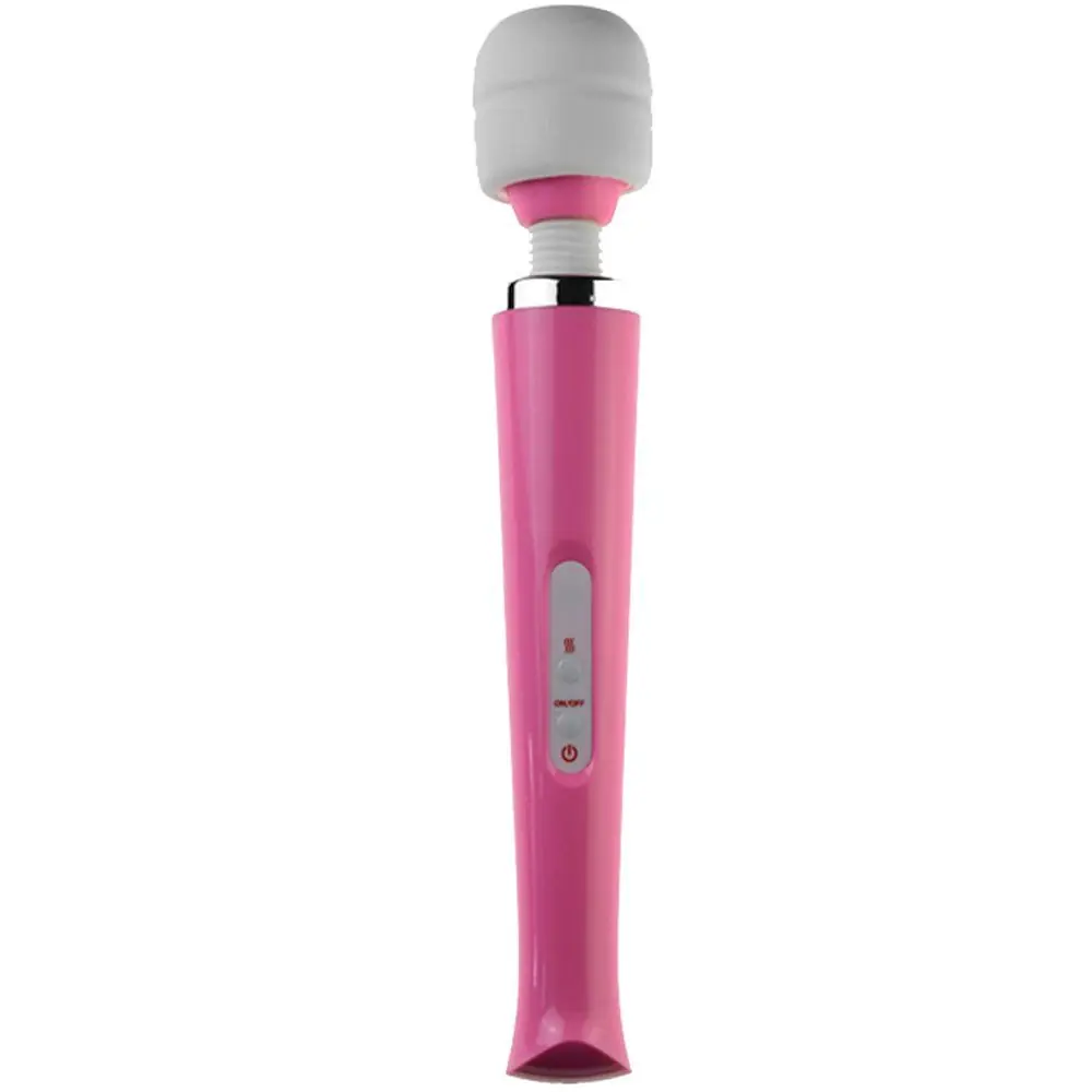 Vişne Magic Massager Pink Profesyonel 10 Modlu Güçlü Masaj Aleti