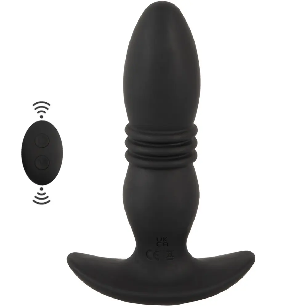 Anos Remote Controlled Thrusting Massager İleri Geri Hareketli Anal Vibratör