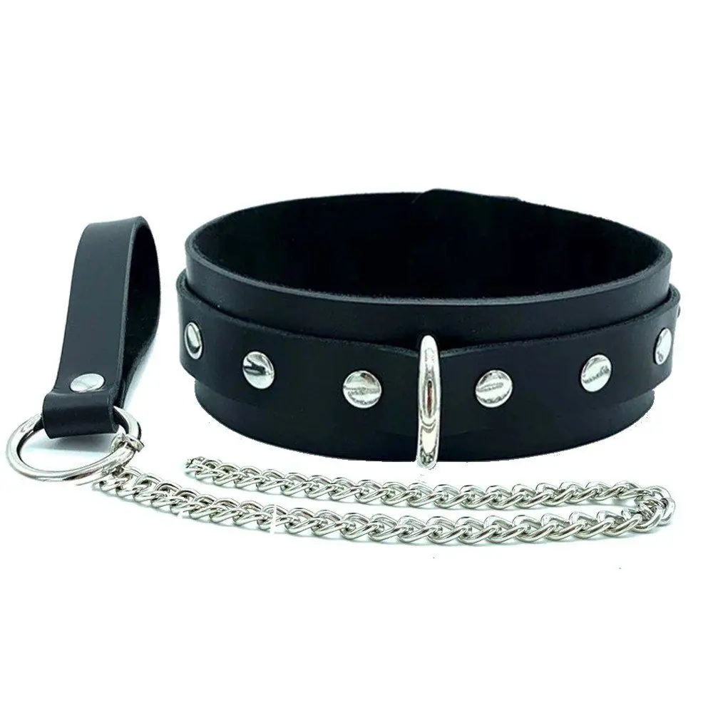 Vişne Fetish Fantasy Series Collar Fetiş Boyun Tasması-Siyah