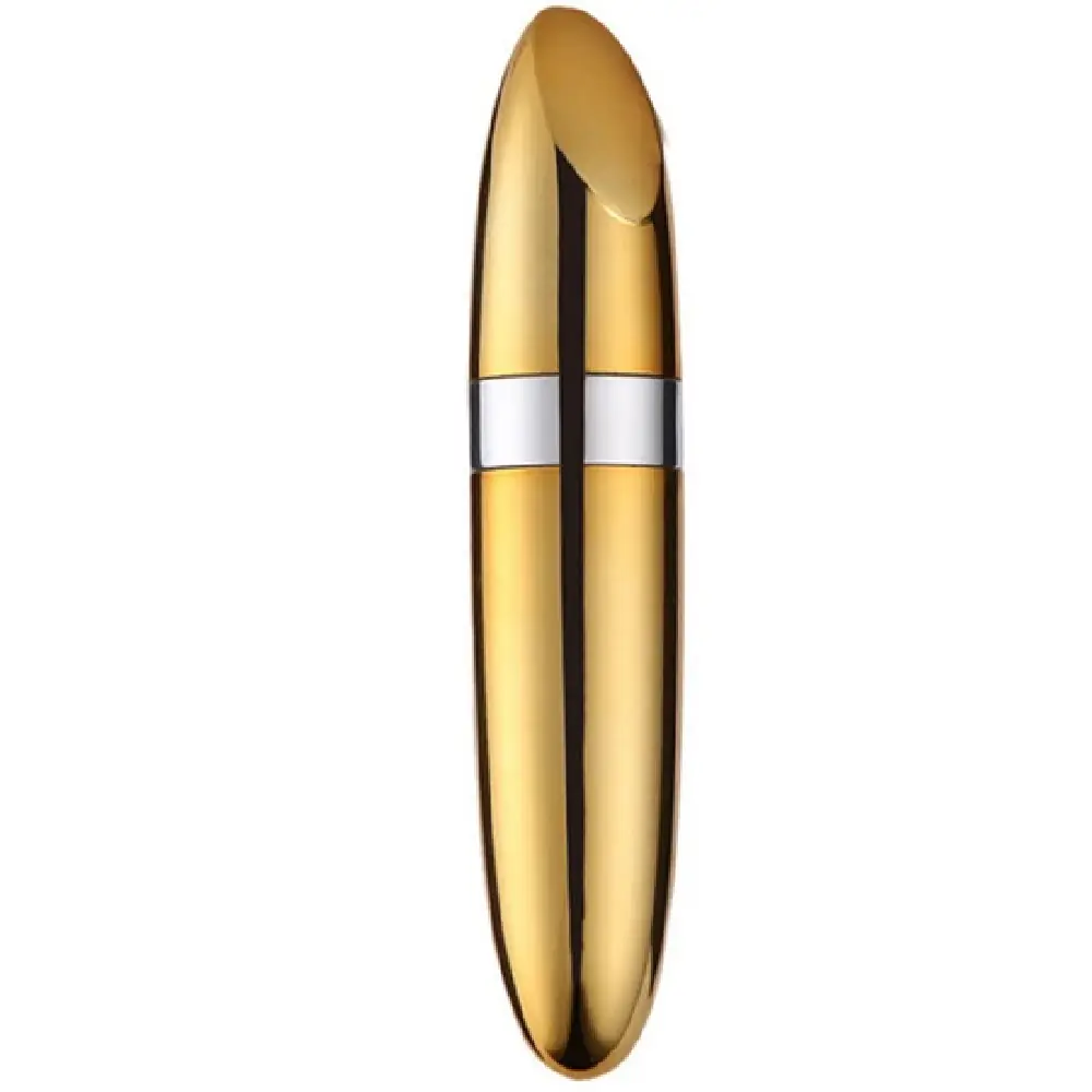 Vişne Lipstick Compact Power Full Mini Ruj Vibratör-Yellow