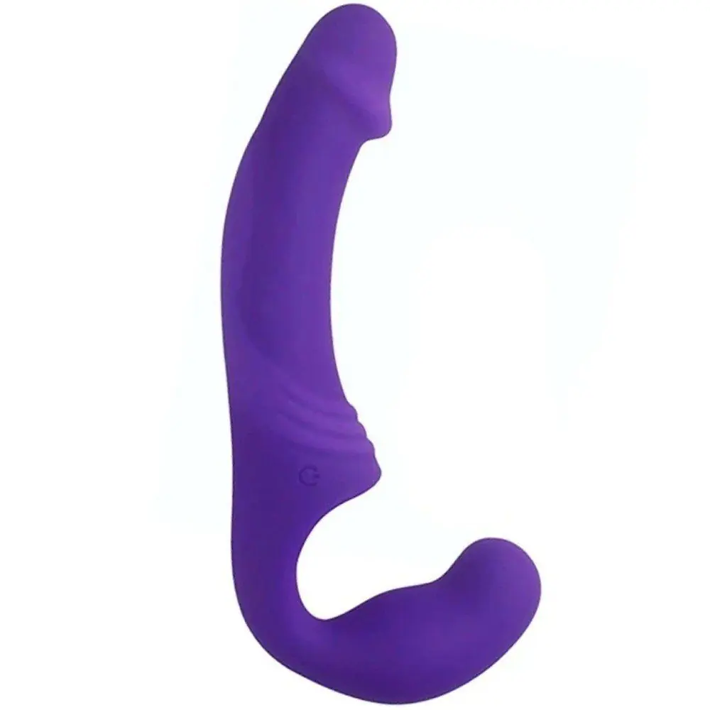 Aphrodisia Strapless Strap-On Vibratör Purple