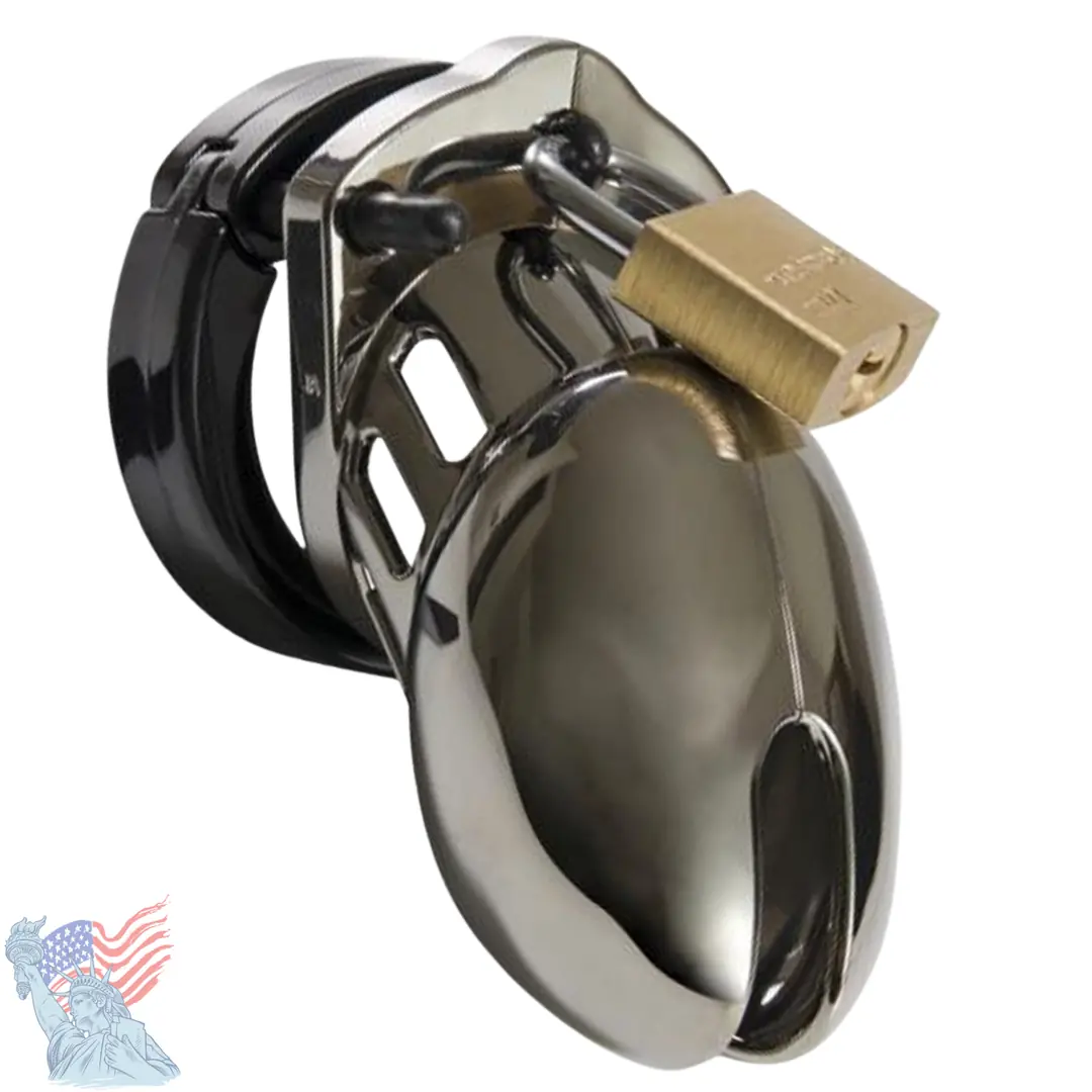 CB-X CB-6000S Chastity Cage Kit Chrome Penis Kilidi