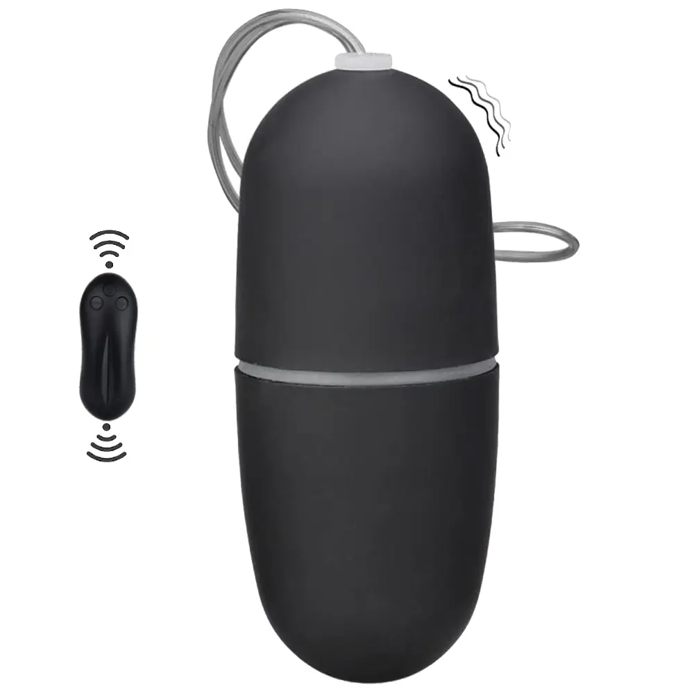 Vişne Mini Fantasy 10 Mode Vibration Giyilebilir Uzaktan Kumandalı Vibratör-Black