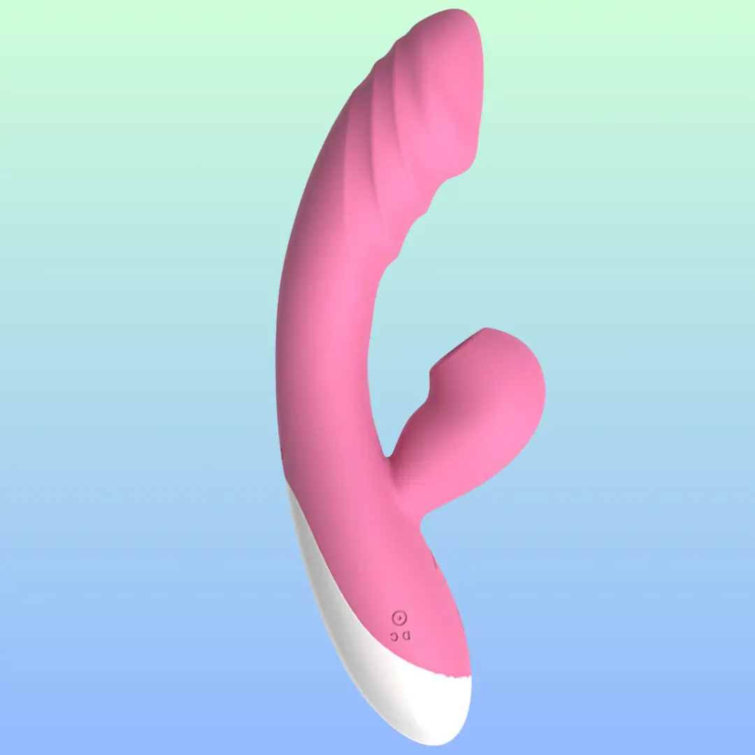 Vişne The Vibe Sucking Emiş Güçlü G-Spot Rabbit Vibratör