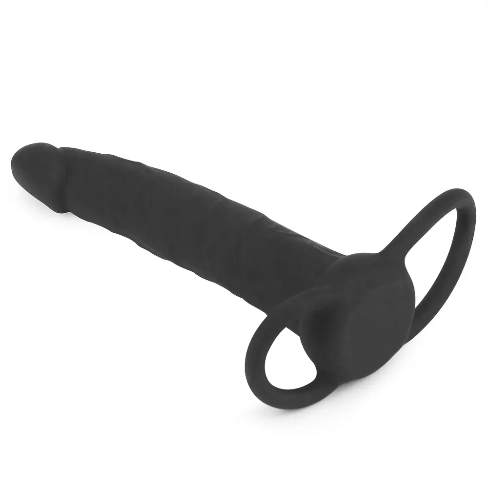 Lovetoy Silicone Fantasy Double Prober Testis Bağlamalı Anal Dildo