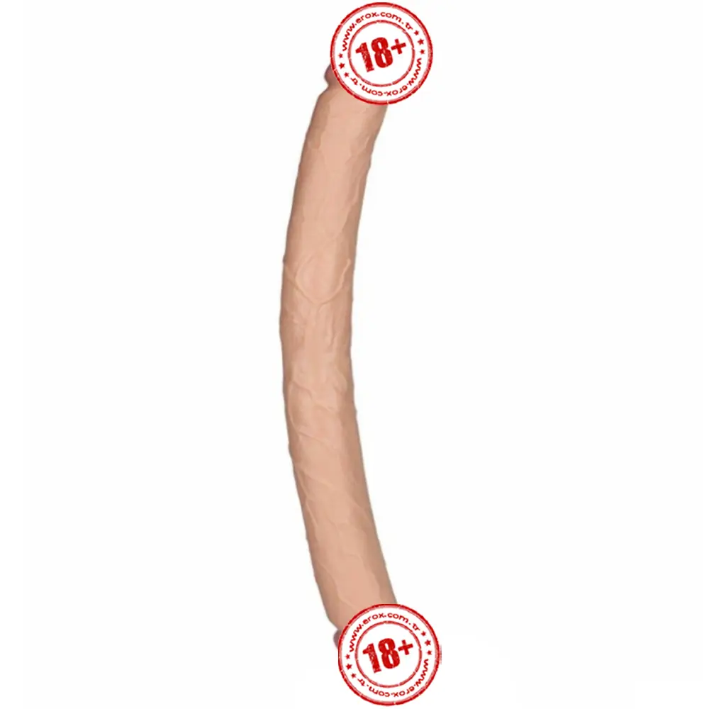 Lovetoy King Size 43 cm Realistik Ultra Esnek Çift Taraflı Penis