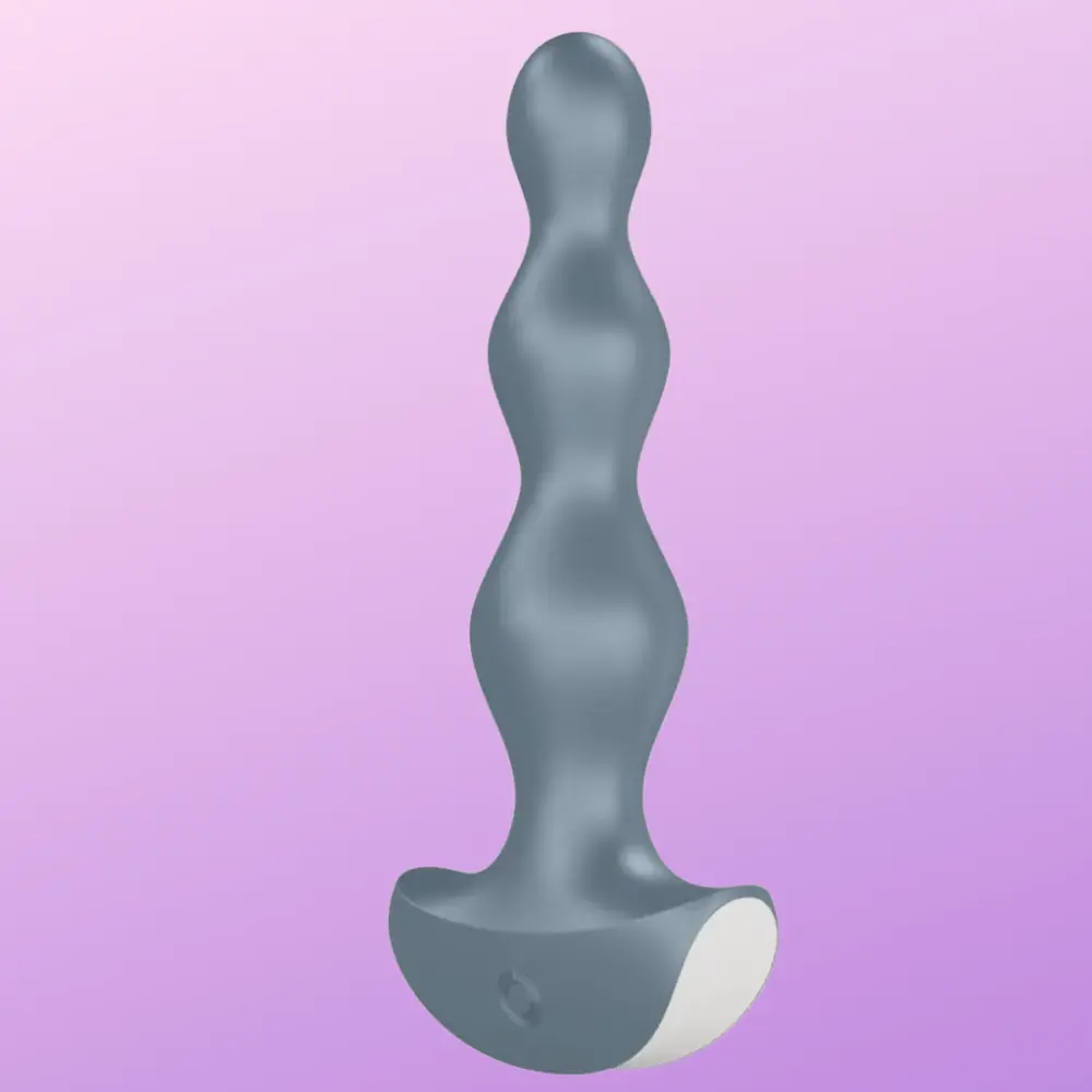 Satisfyer Lolli Plug 2 Boğumlu Anal Vibratör-Blue