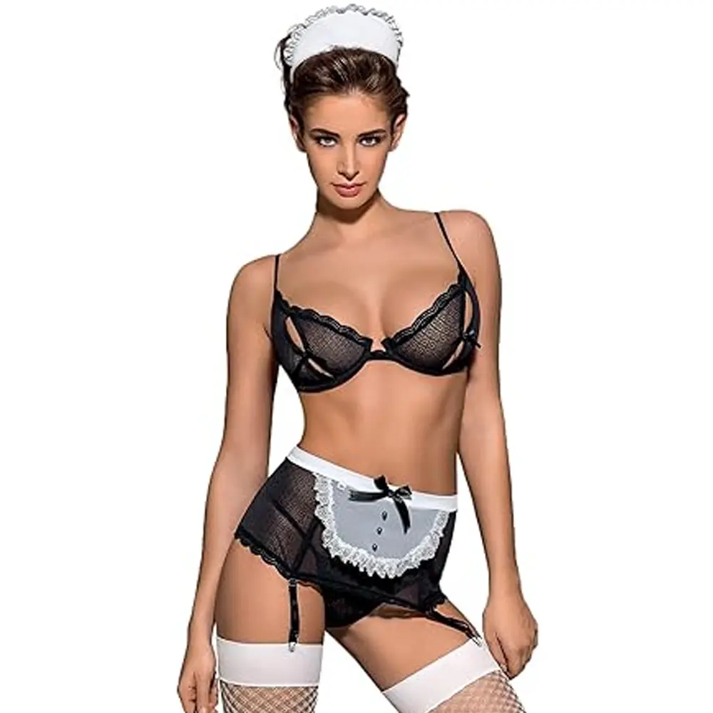 Vişne Fantasy Wear Daria Seksi Hizmetçi Kostümü