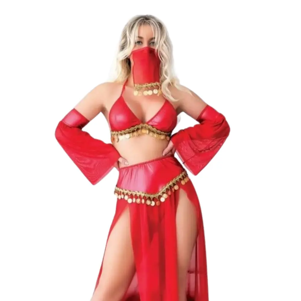 Vişne She Fantasy Wear Dansöz Kostüm