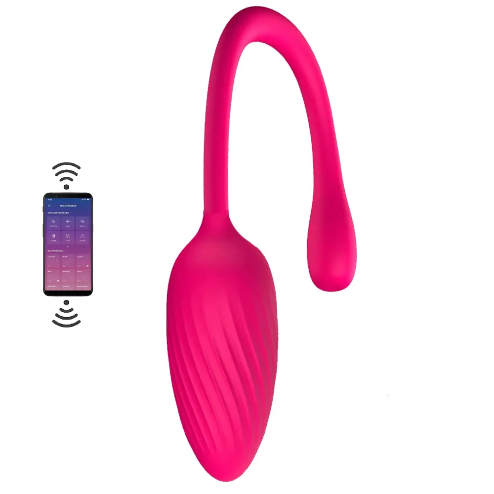 Vişne My Happy Miyang Telefon Kontrollü Giyilebilir Vibratör