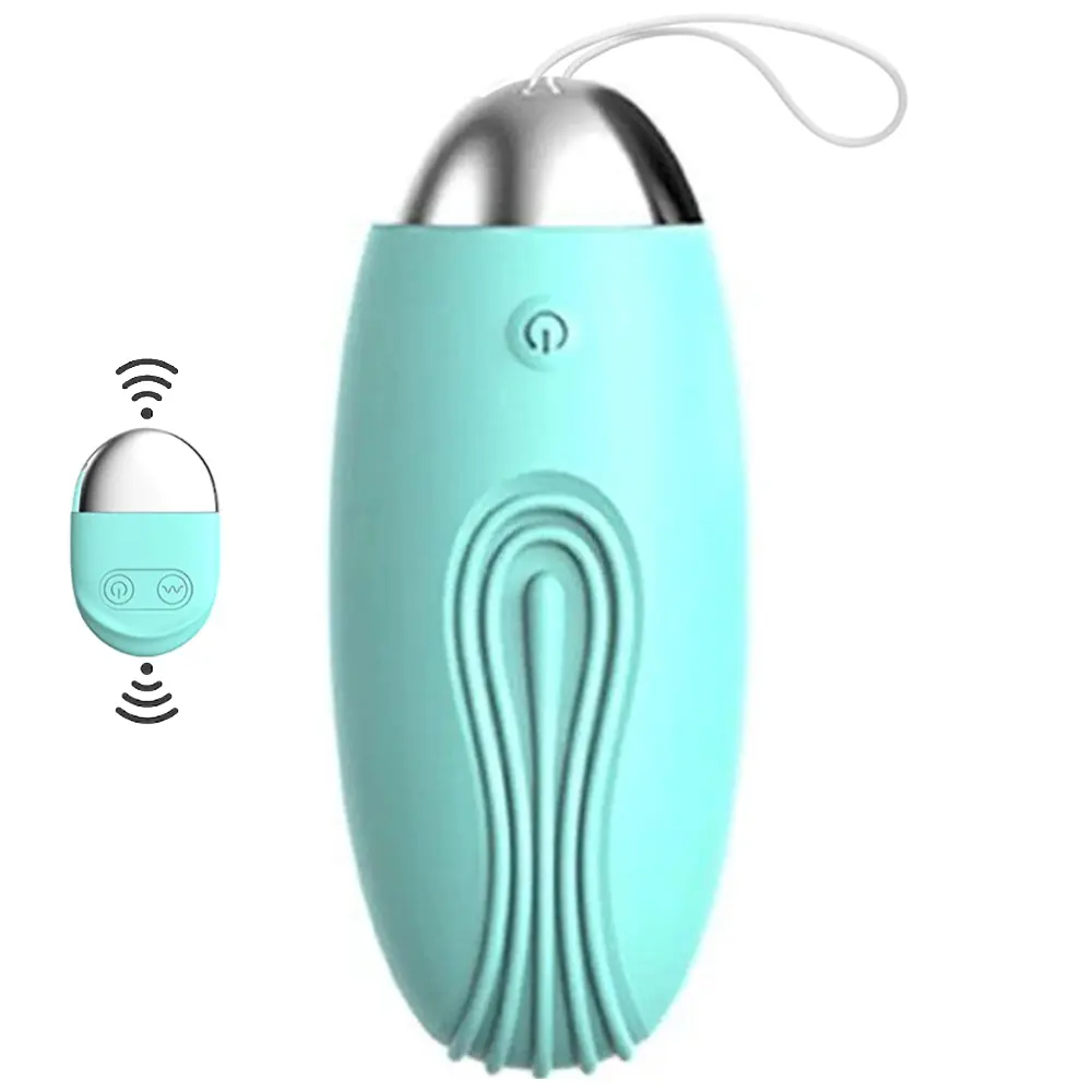 Vişne Mini Fantasy Wereable Vibe 10 Mod Giyilebilir Vibratör-Green